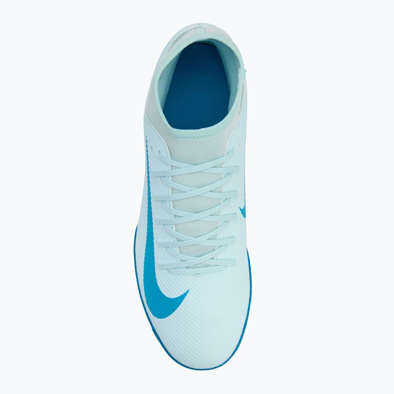 Buty piłkarskie męskie Nike Mercurial Superfly 10 Club IC glacier blue / blue orbit 5