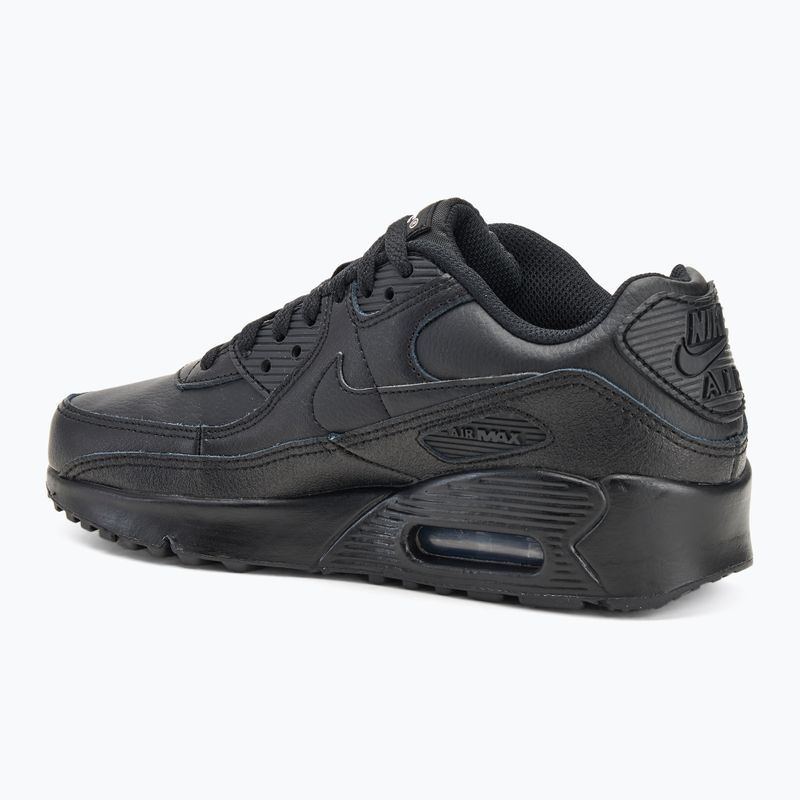 Buty dziecięce Nike Air Max 90 black/black/ white/black 3