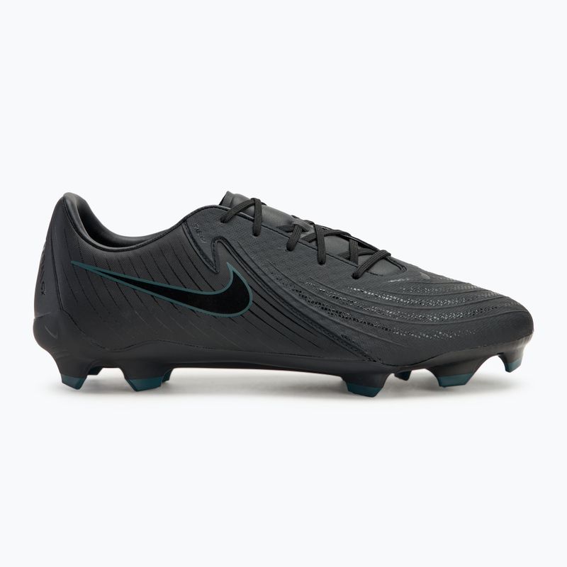 Buty piłkarskie Nike Phantom GX II Academy FG/MG black/deep jungle/black 2