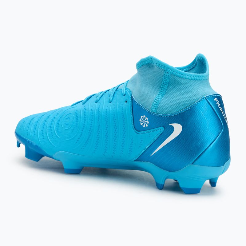 Buty piłkarskie Nike Phantom Luna II Academy FG/MG blue fury/white 3