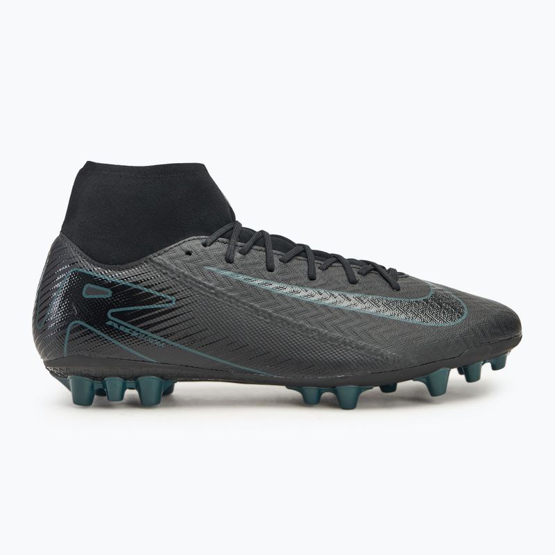 Buty piłkarskie męskie Nike Mercurial Superfly 10 Academy AG black/deep jungle/black 2