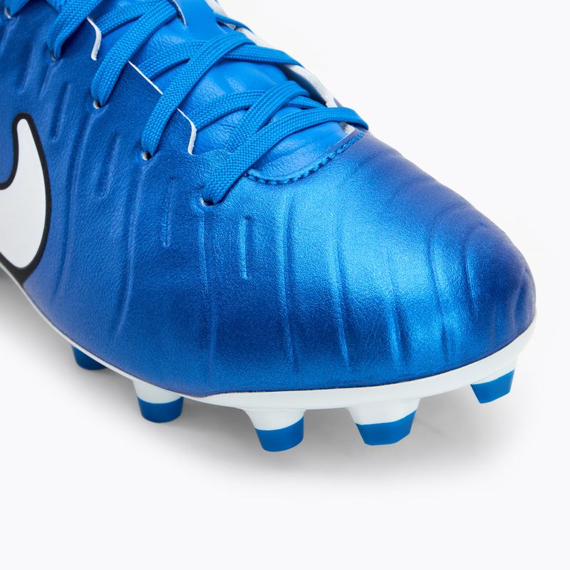 Buty piłkarskie dziecięce Nike Tiempo Legend 10 Academy FG/MG soar white 7