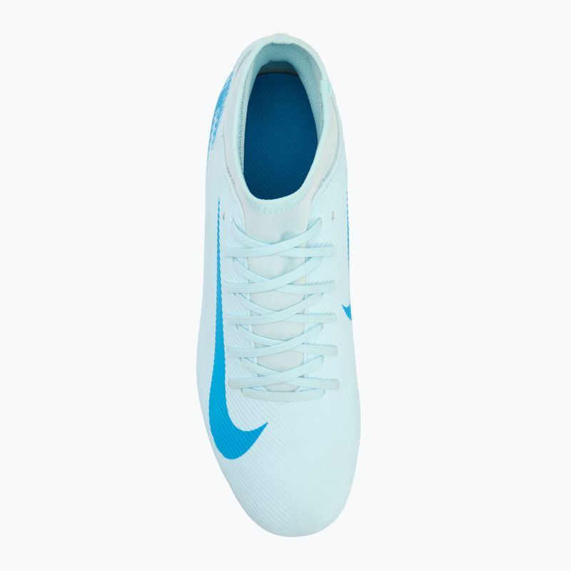 Buty piłkarskie męskie Nike Mercurial Superfly 10 Club FG/MG glacier blue/blue orbit 5