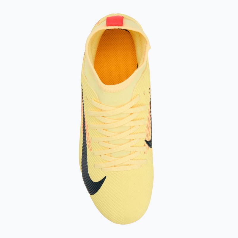 Buty piłkarskie dziecięce Nike Superfly 10 Club Kylian Mbappe FG/MG light laser orange/armory navy 5