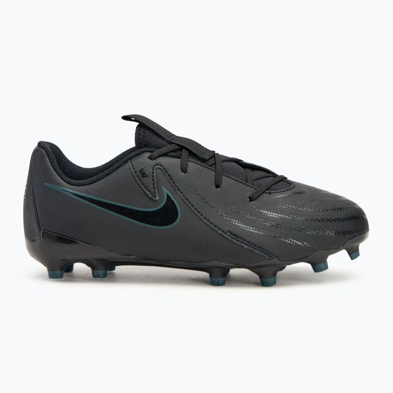 Buty piłkarskie dziecięce Nike Phantom GX II Academy FG/MG Junior black/deep jungle/black 2