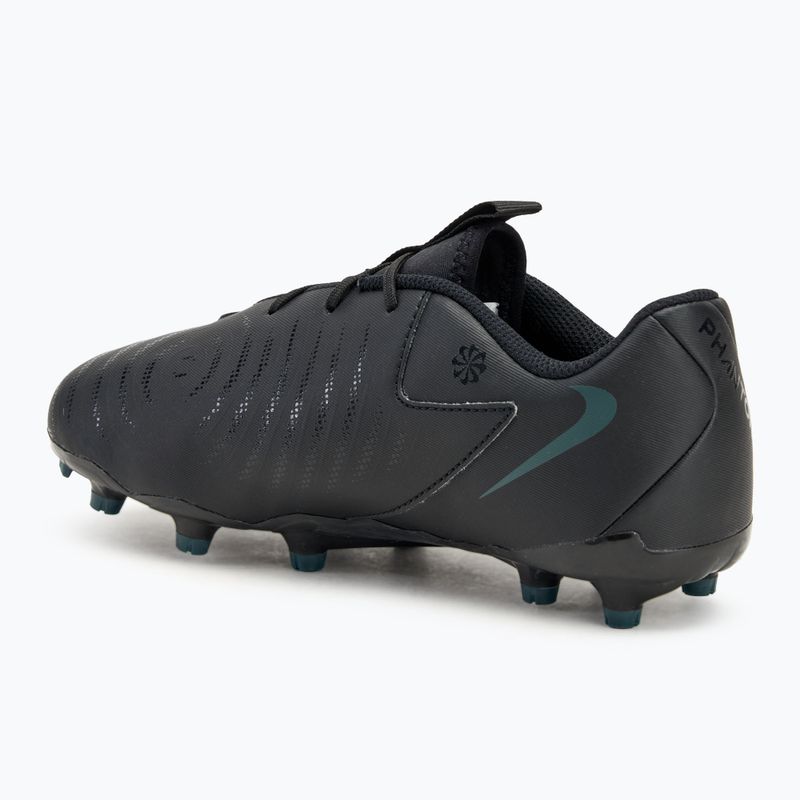 Buty piłkarskie dziecięce Nike Phantom GX II Academy FG/MG Junior black/deep jungle/black 3