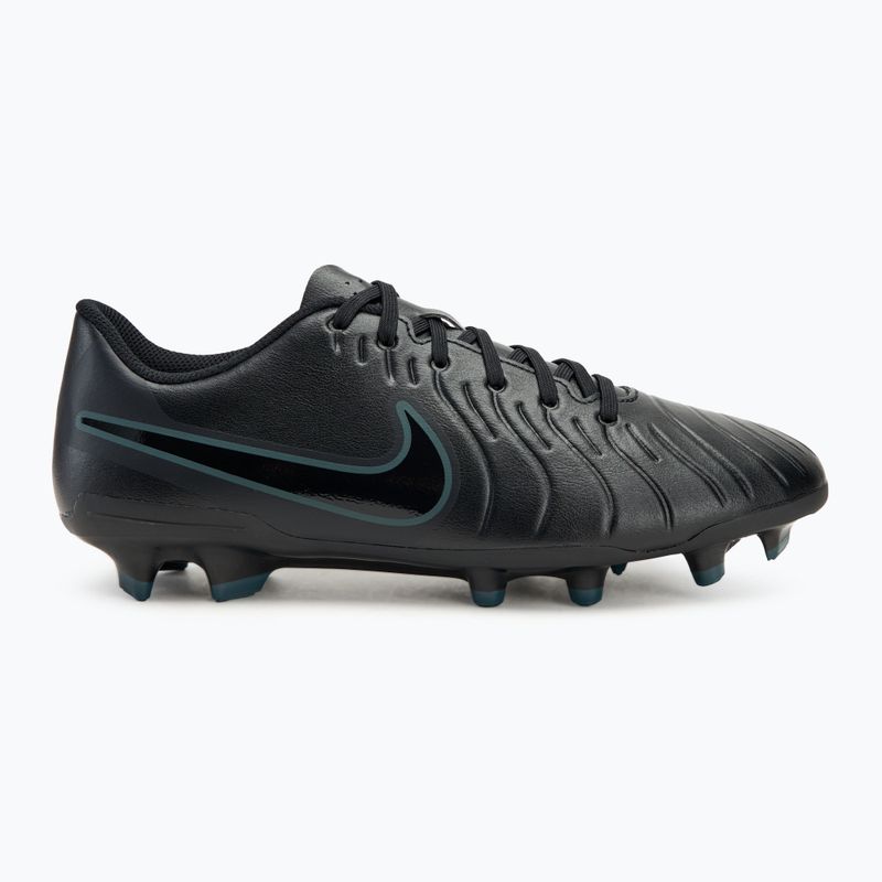 Buty piłkarskie męskie Nike Tiempo Legend 10 Club FG/MG black/deep jungle/black 2