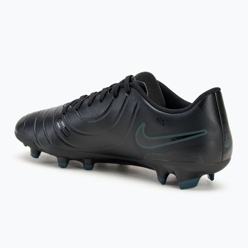 Buty piłkarskie męskie Nike Tiempo Legend 10 Club FG/MG black/deep jungle/black 3