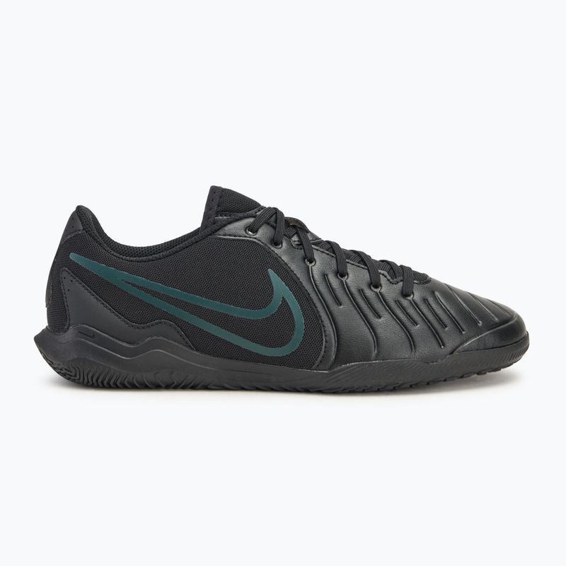 Buty piłkarskie męskie Nike Tiempo Legend 10 Club IC black/deep jungle/black 2