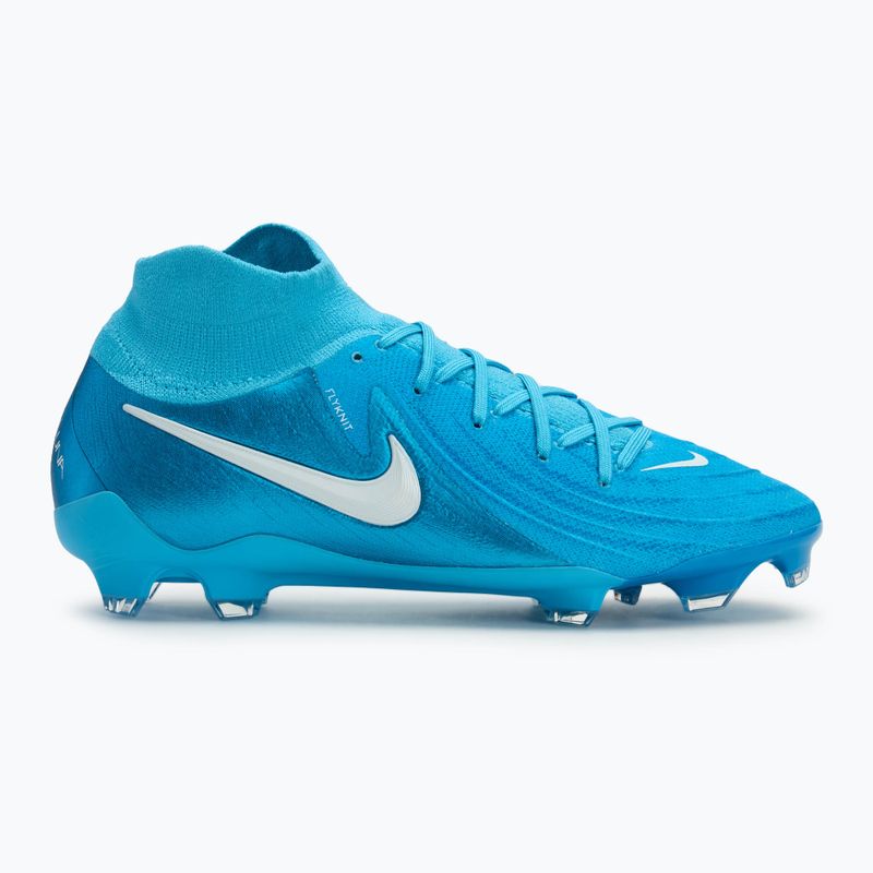 Buty piłkarskie męskie Nike Phantom Luna II Pro FG blue fury / white 2