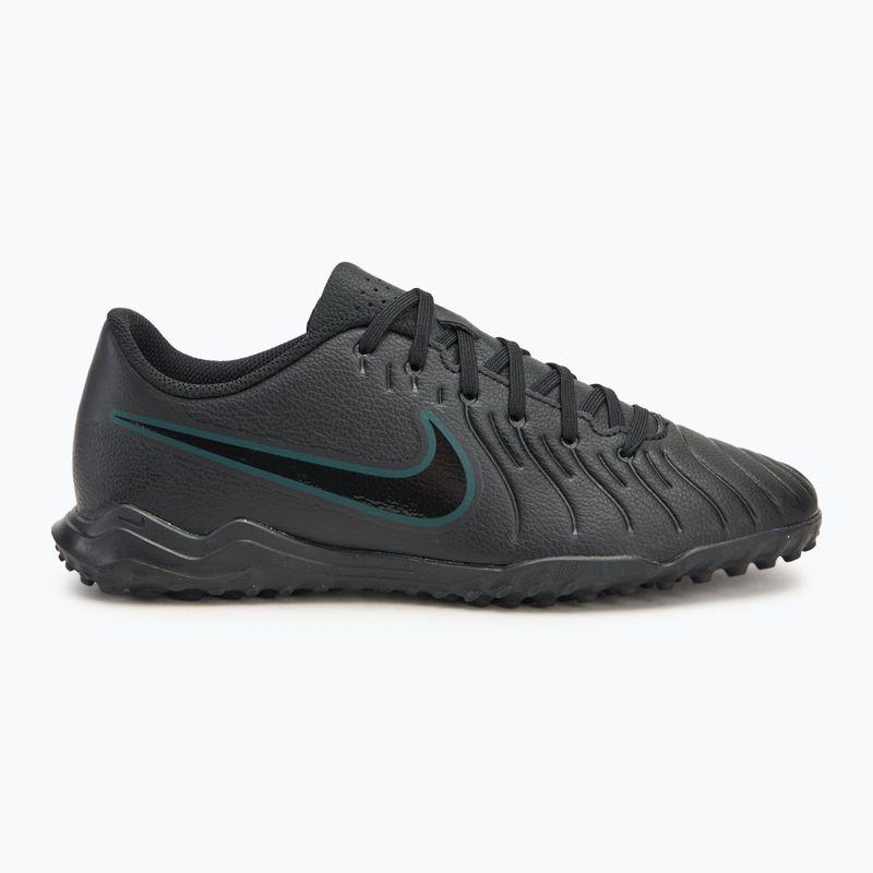 Buty piłkarskie męskie Nike Tiempo Legend 10 Club TF black/deep jungle/black 2