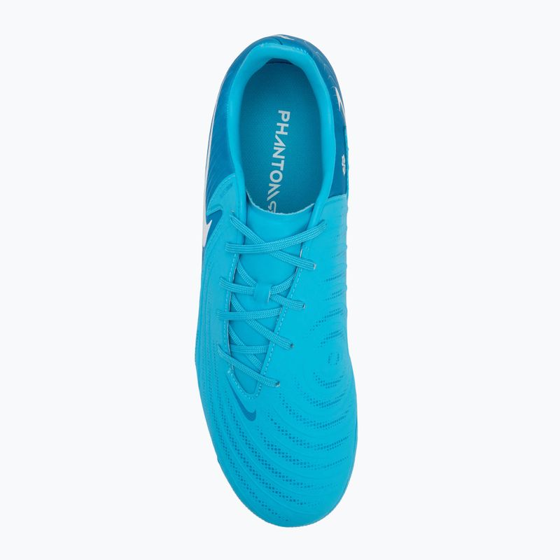 Buty piłkarskie męskie Nike Phantom GX 2 Academy AG blue fury / white 5