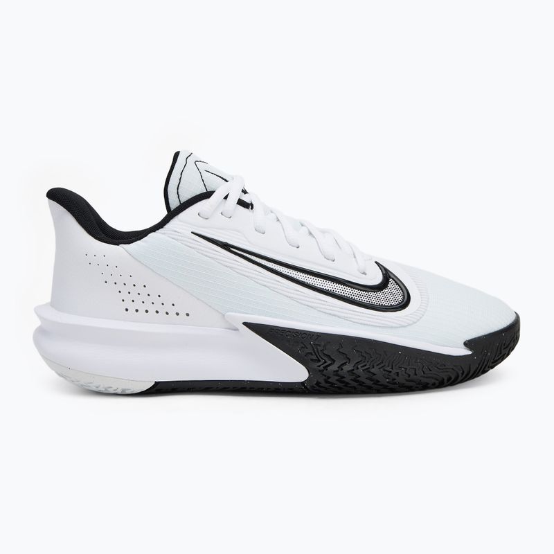 Buty do koszykówki męskie Nike Precision 7 white/black 2