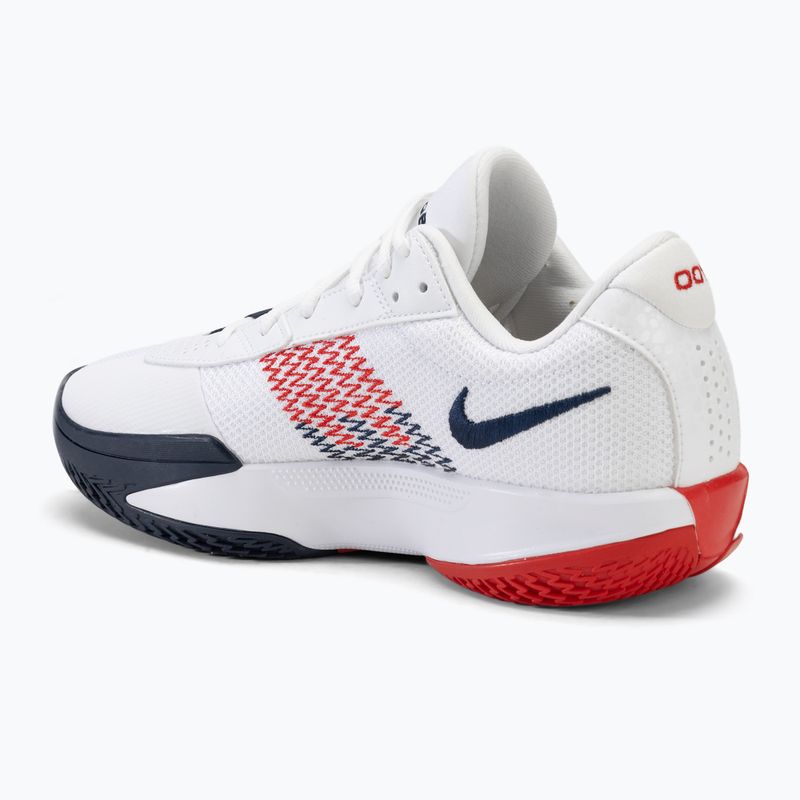 Buty do koszykówki męskie Nike G.T. Cut Academy white/sport red/obsidian 3