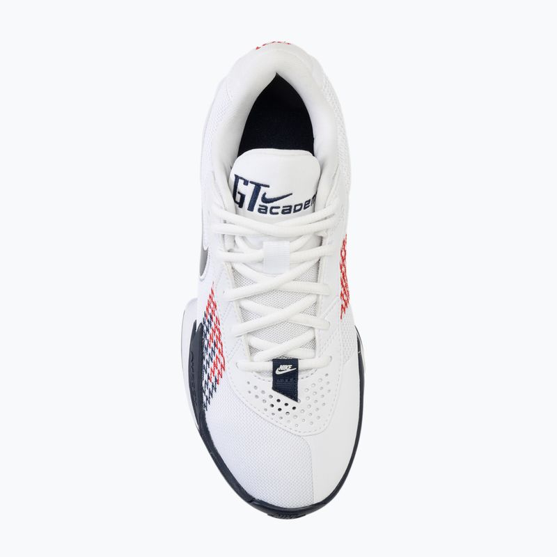 Buty do koszykówki męskie Nike G.T. Cut Academy white/sport red/obsidian 5