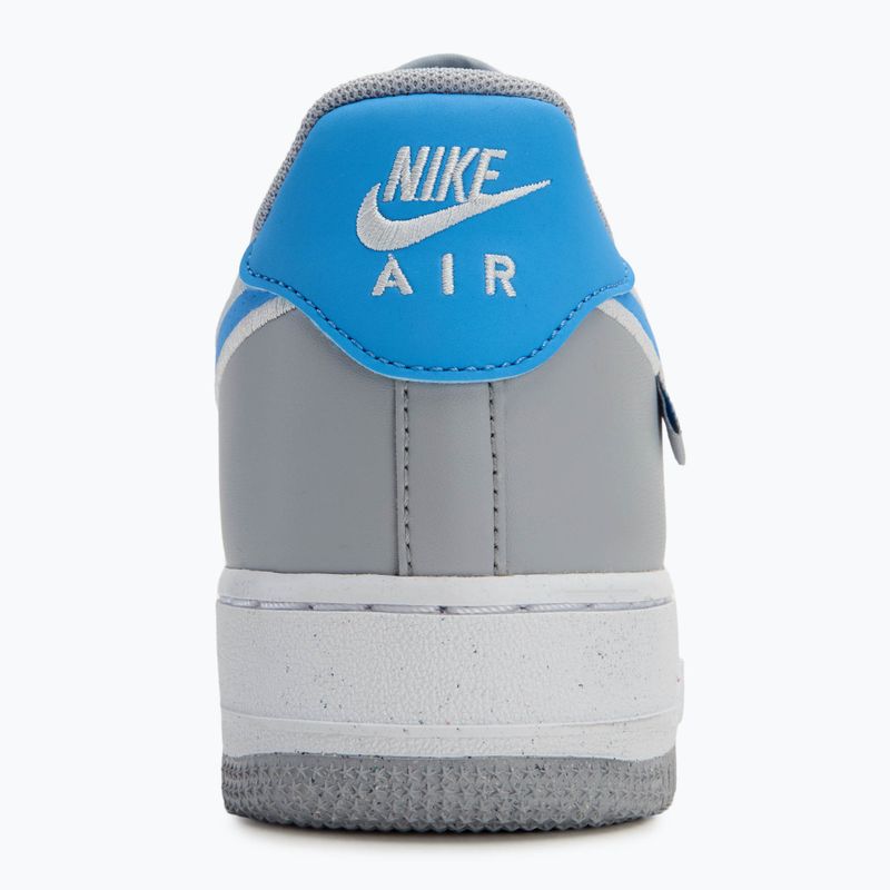 Buty męskie Nike Air Force 1 '07 Next Nature wolf grey / white / university bluebi 6