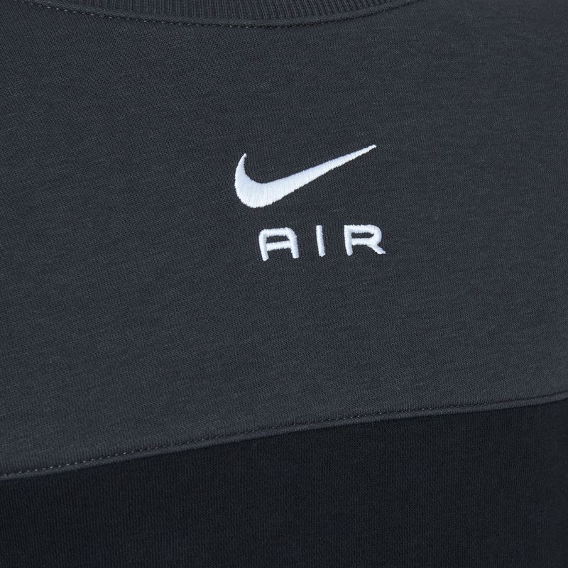 Bluza dziecięca Nike Air Crew black/anthracite white/white 3