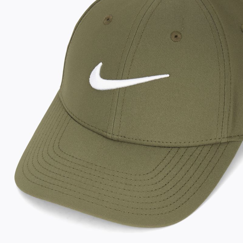 Czapka z daszkiem Nike Dri-FIT Club medium olive/white 3