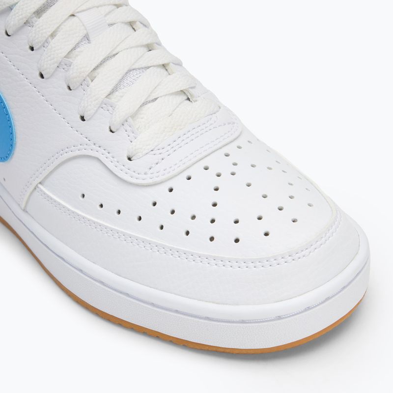 Buty męskie Nike Court Vision Low white/gum yellow/university blue 7