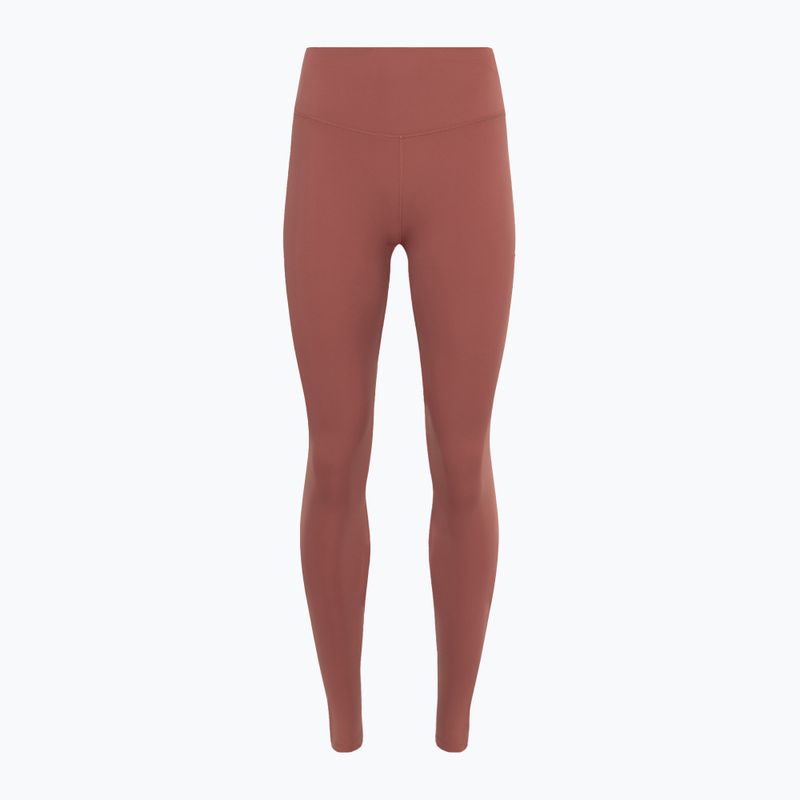 Legginsy damskie Nike One High-Waisted Full Lenght canyon pink/black