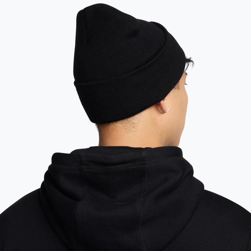 Czapka zimowa Nike Peak Swoosh Beanie black/white 2
