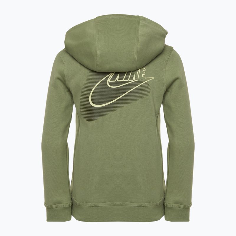 Bluza dziecięca Nike Sportswear Standard Issue oil green 2