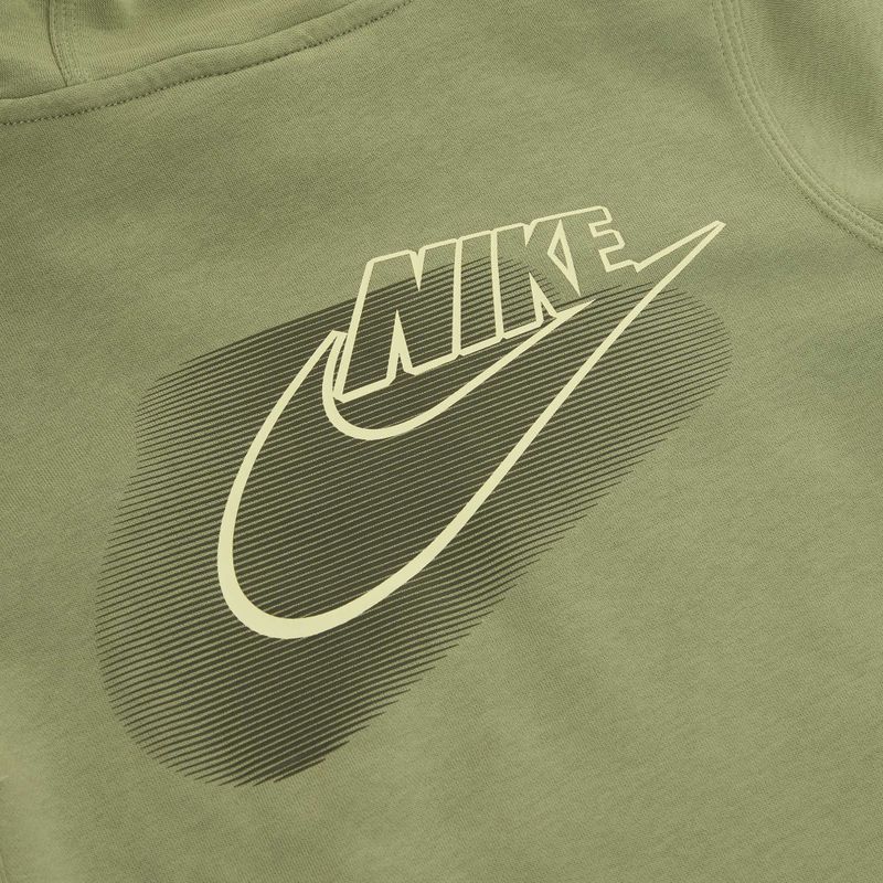 Bluza dziecięca Nike Sportswear Standard Issue oil green 4
