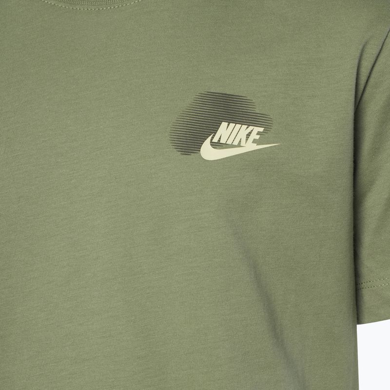 Koszulka dziecięca Nike Sportstwear Standard Issue oil green 3