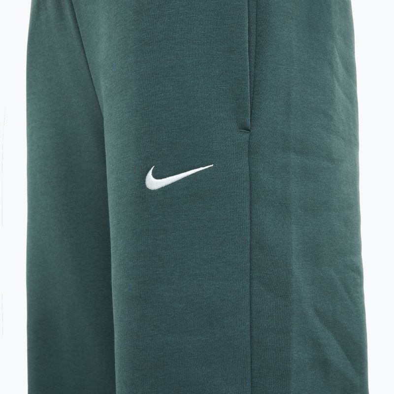 Spodnie damskie Nike Sportswear Phoenix Fleece vintage green/sail 3