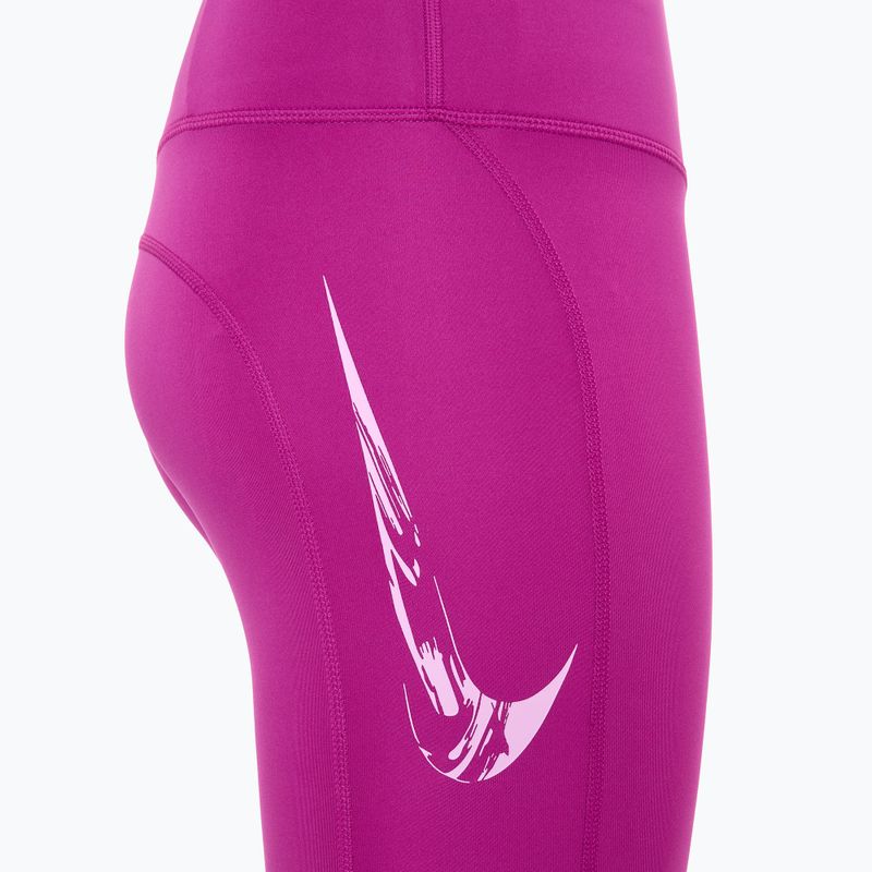 Legginsy damskie Nike Fast Swoosh 7/8 hot fuchsia/beyond pink 4