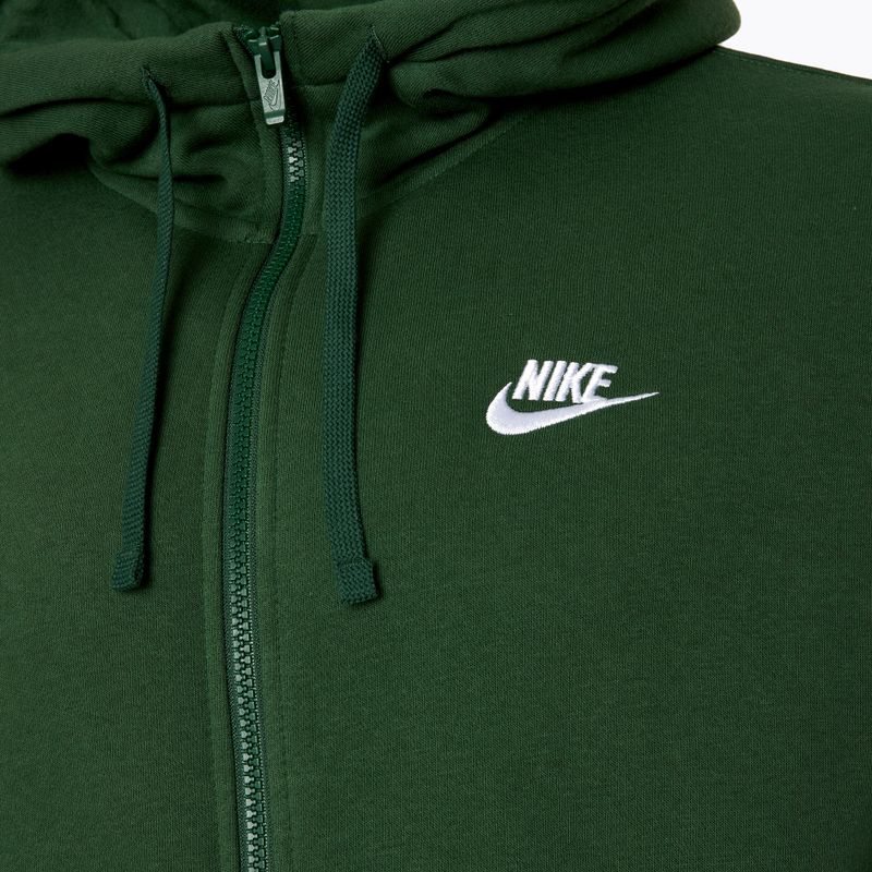 Bluza męska Nike Sportswear Club Fleece fir/fir/white 3