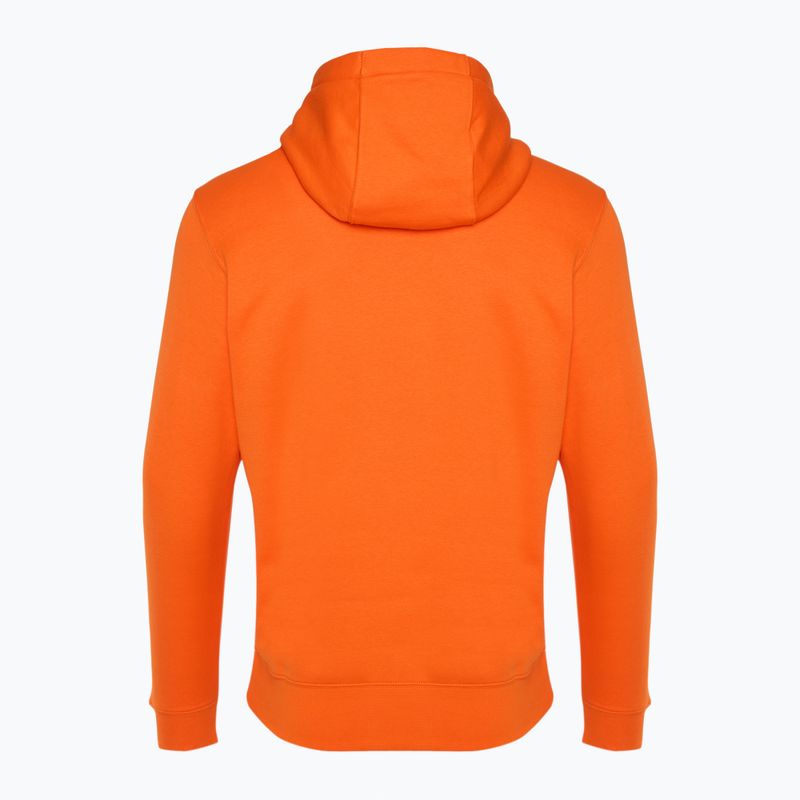 Bluza męska Nike Sportswear Club Fleece Hoodie safety orange/ safety orange/ white 2