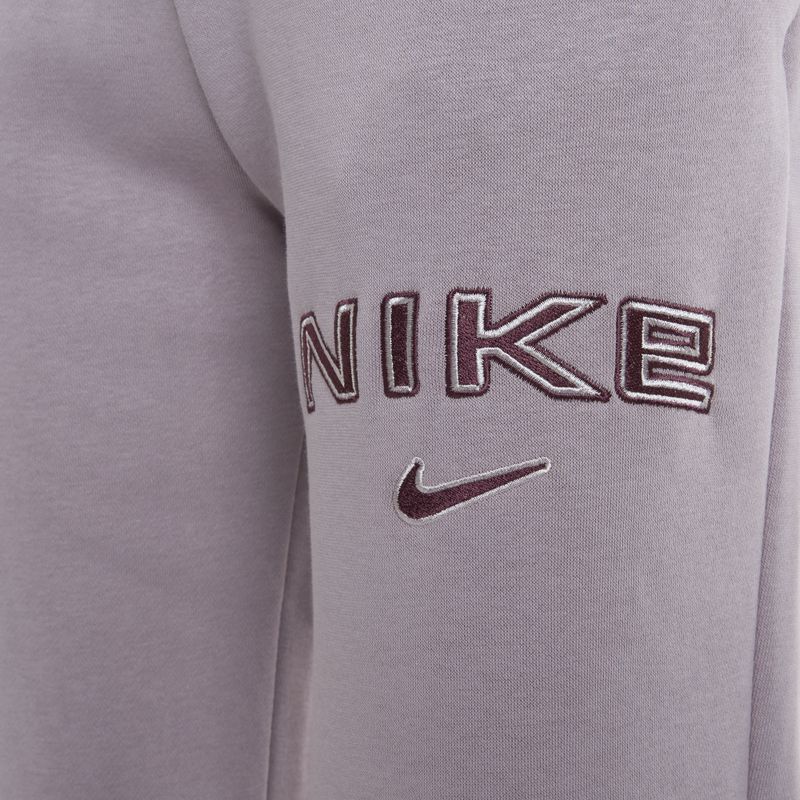 Spodnie damskie Nike Phoenix Fleece light violet ore 3