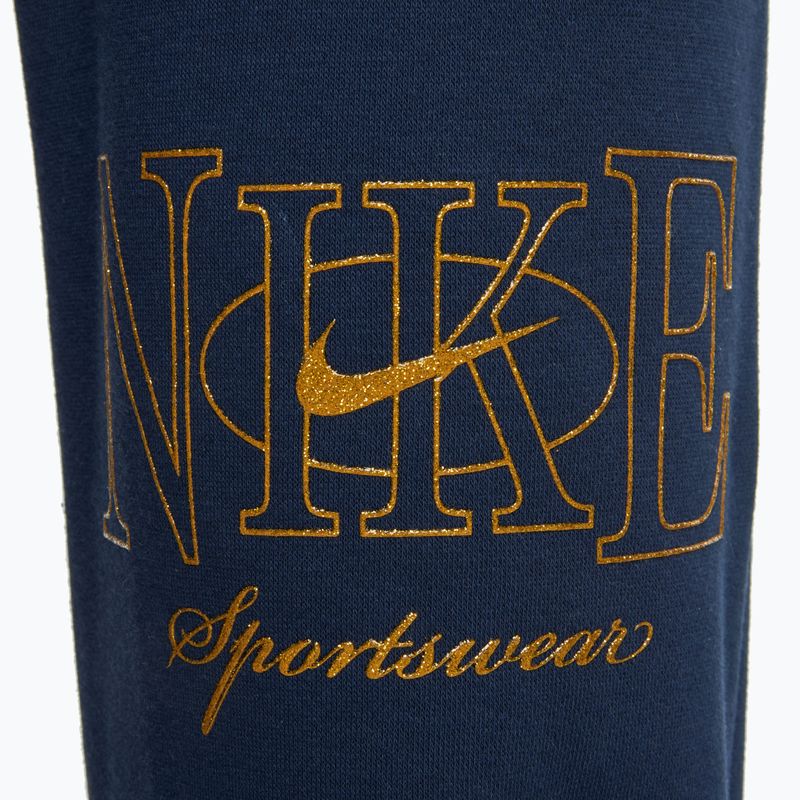 Spodnie damskie Nike Sportswear Club Fleece obsidian 3