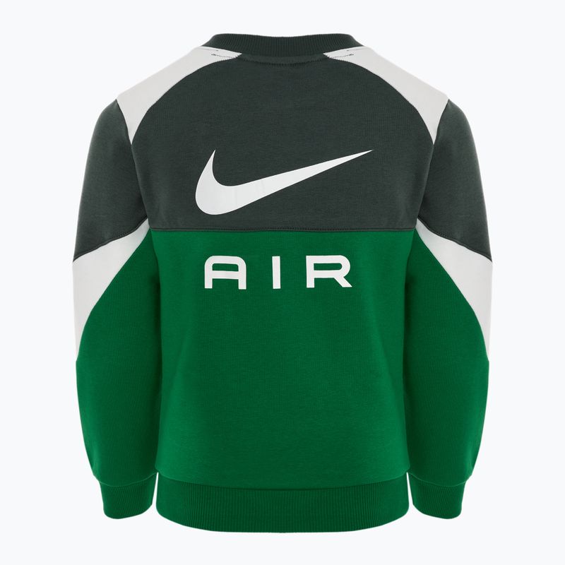 Bluza dziecięca Nike Air Crew malachite/vintage green/sail/sail 2
