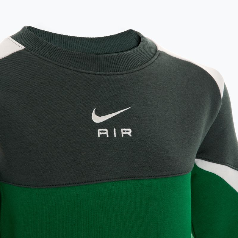 Bluza dziecięca Nike Air Crew malachite/vintage green/sail/sail 3