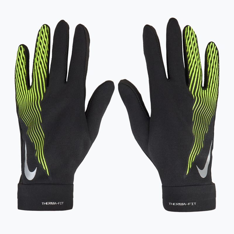 Rękawiczki Nike Academy Therma-FIT black/black/volt 3