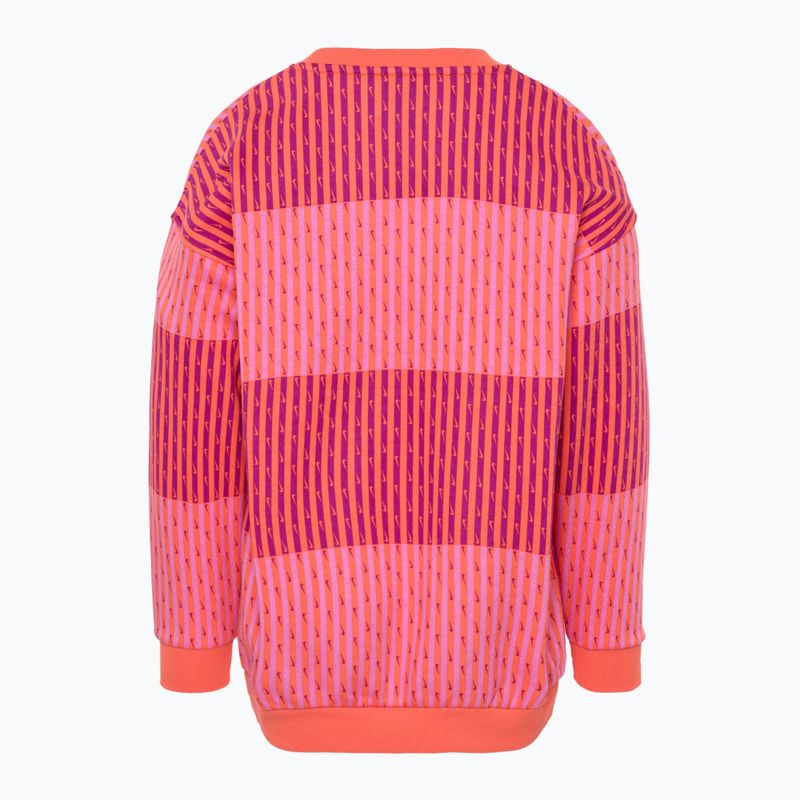Bluza dziecięca Nike Sportswear Club Fleece light wild mango/light wild mango/hot fuchsia 2