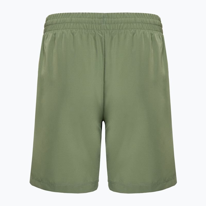 Spodenki treningowe dziecięce Nike Dri-Fit Multi oil green/white 2