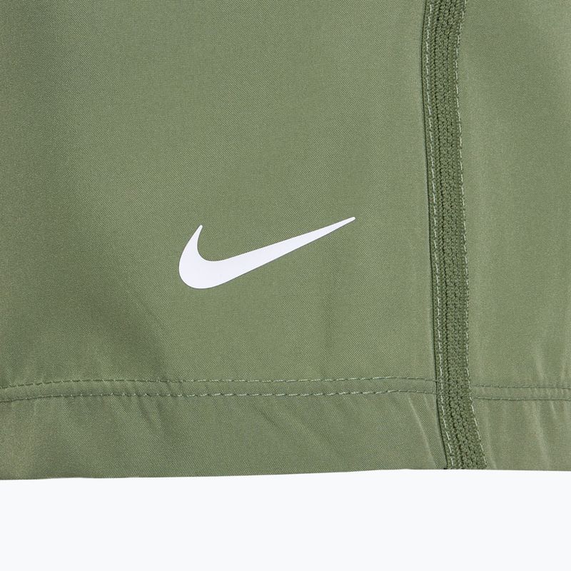 Spodenki treningowe dziecięce Nike Dri-Fit Multi oil green/white 3