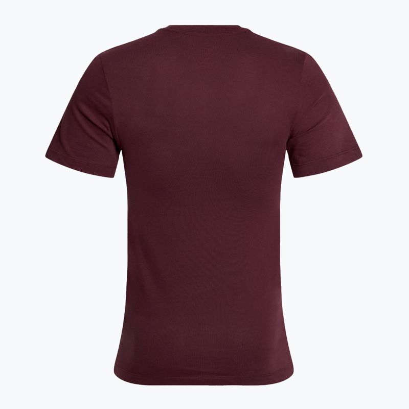 Koszulka do biegania męska Nike Dri-Fit UV burgundy crush 2