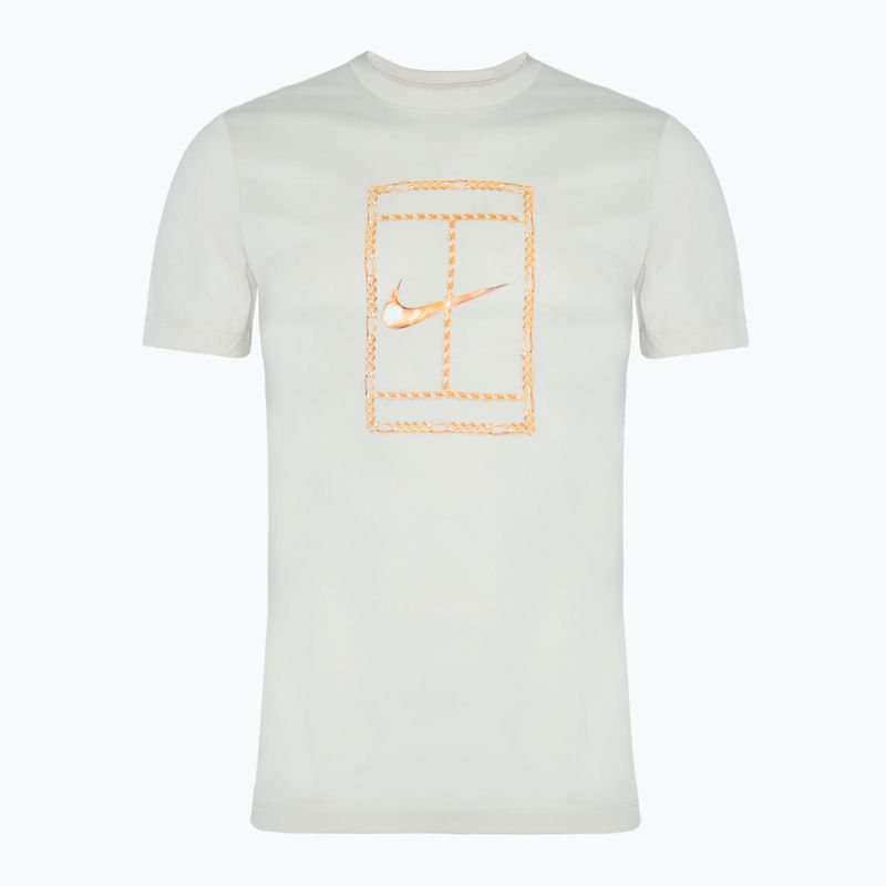 Koszulka tenisowa męska Nike Court Dri-FIT Tennis light orewood brown