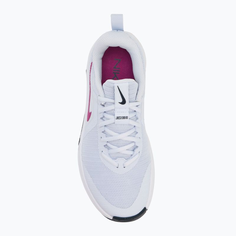 Buty treningowe damskie Nike MC Trainer 3 football grey/ armoury navy/ hot fuchsia 5