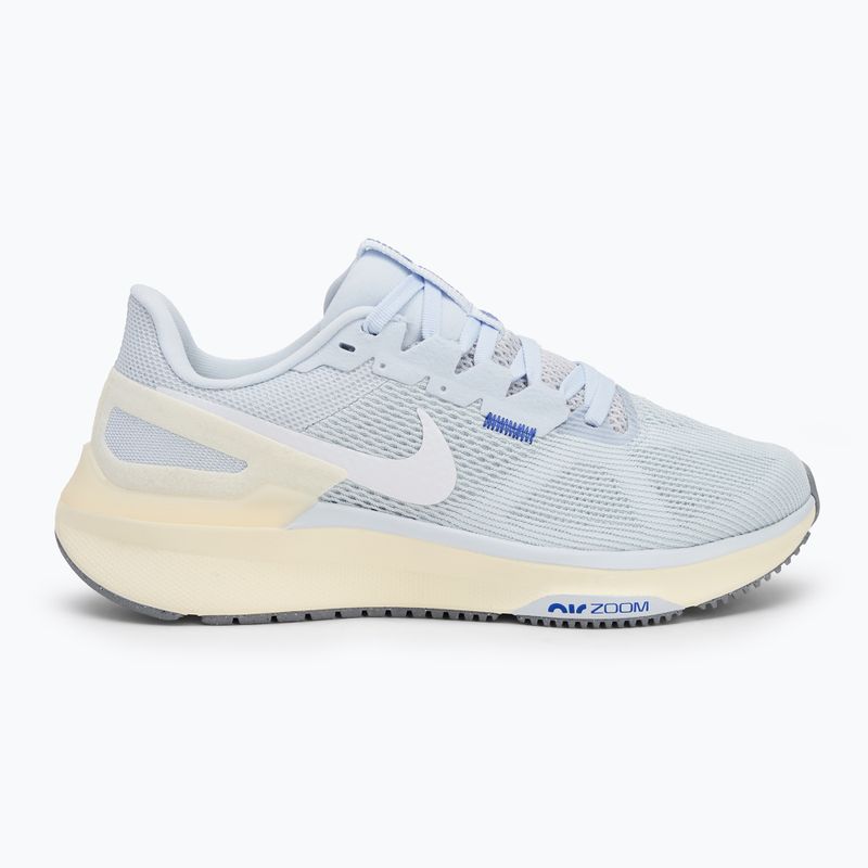 Buty do biegania damskie Nike Structure 25 football grey/blue tint/pale ivory/white 2