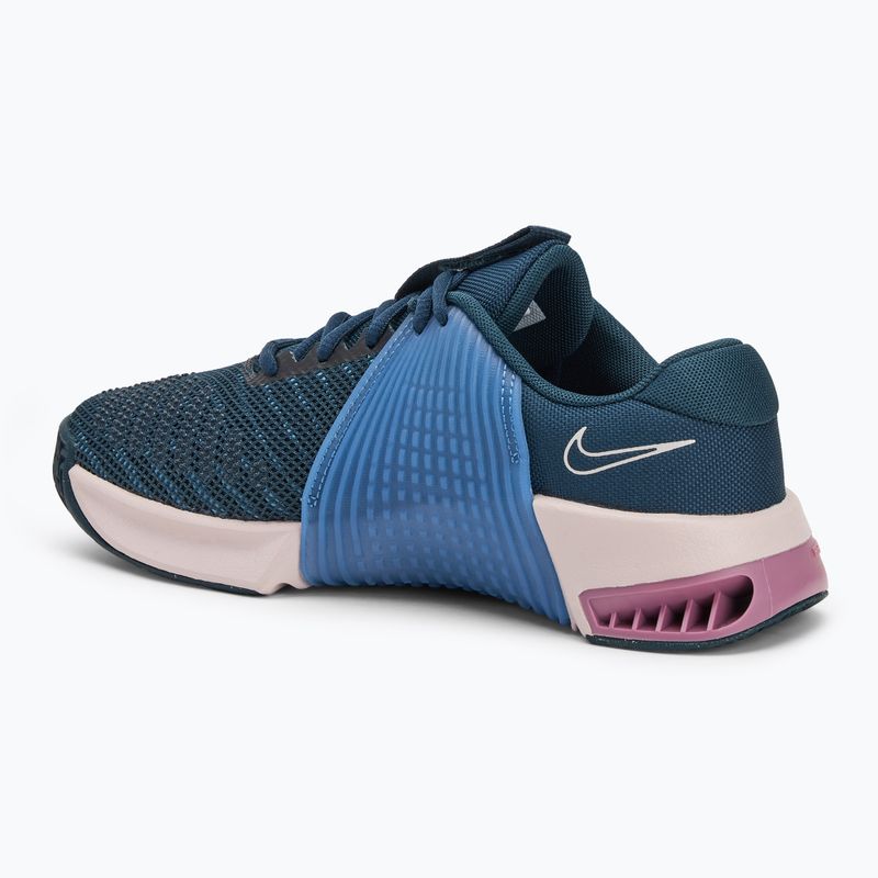 Buty treningowe damskie Nike Metcon 9 armoury navy/ plum dust/ aegean storm/ platinumviolet 3