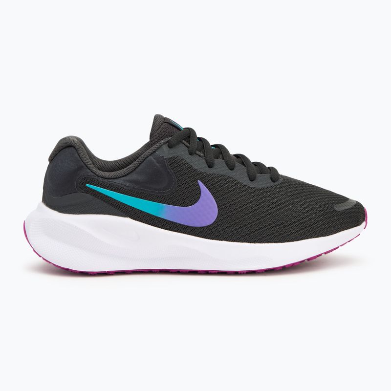Buty do biegania damskie Nike Revolution 7 dark smoke grey/hyper violet/white/dusty cactus 2