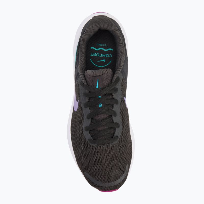 Buty do biegania damskie Nike Revolution 7 dark smoke grey/hyper violet/white/dusty cactus 5