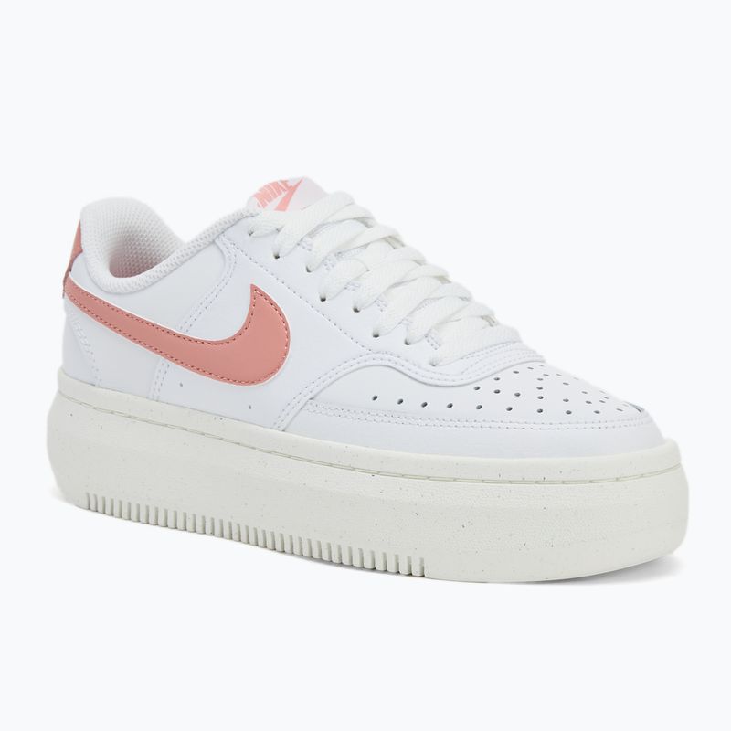 Buty damskie Nike Court Vision Alta white/sail/red stardust