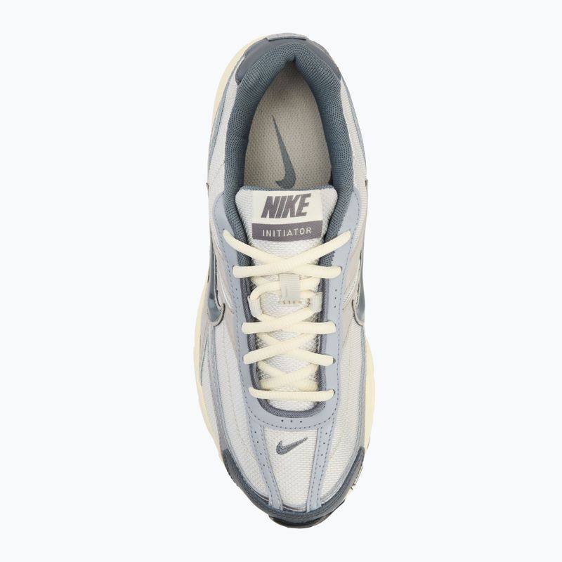 Buty do biegania męskie Nike Initiator light bone/coconut milk/ metallic silver/smoke grey 5