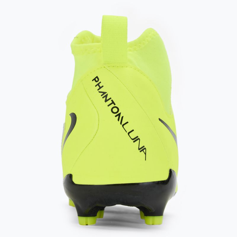 Buty piłkarskie dziecięce Nike Phantom Luna 2 Academy FG/MG metallic silver/volt/black 6